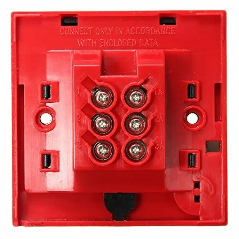 Wired Emergency Break Glass Fire Alarm Button – 24V Safety Trigger