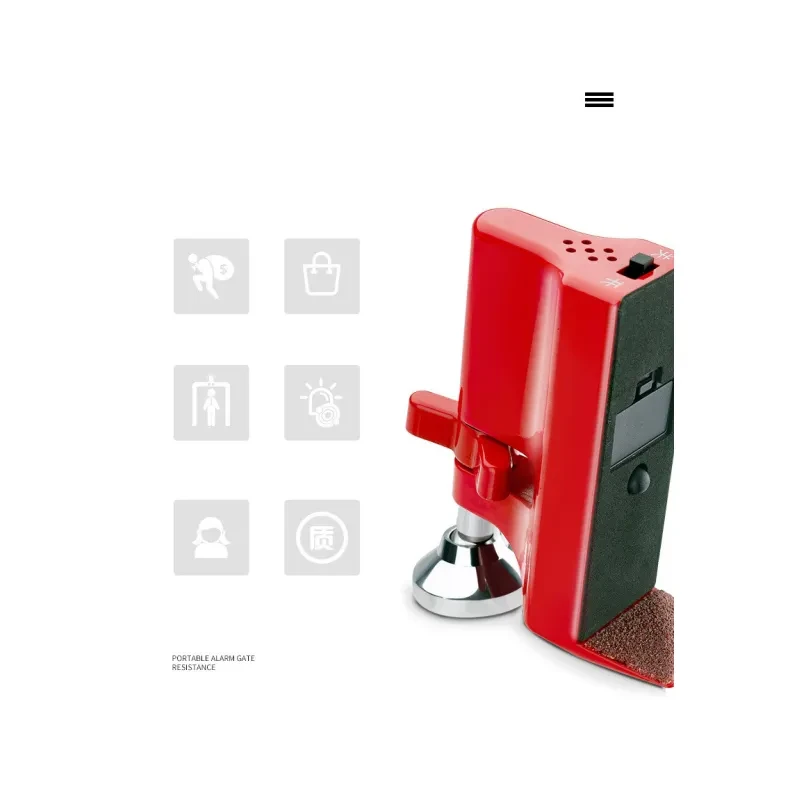 Portable Door Stopper Alarm – Anti-Theft Security for Hotels & Travel