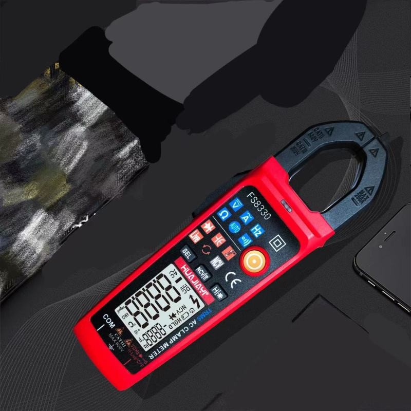 Digital Clamp Multimeter – Intelligent Anti-Burn Ammeter with Auto Range