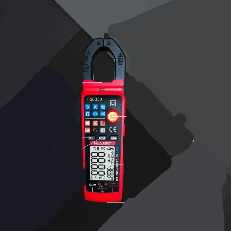 Digital Clamp Multimeter – Intelligent Anti-Burn Ammeter with Auto Range