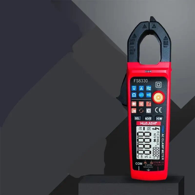 Digital Clamp Multimeter – Intelligent Anti-Burn Ammeter with Auto Range