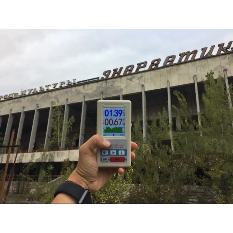 Geiger Counter Nuclear Radiation Detector – Portable Ionizing Radiation Tester