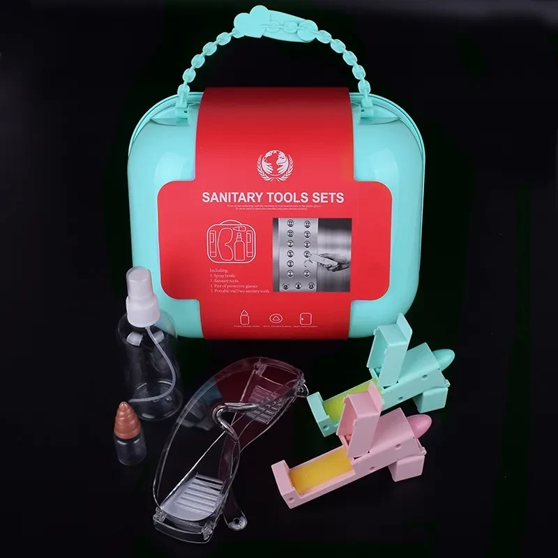 5-in-1 Portable Anti-Epidemic Door Disinfection Kit with Safety Tools