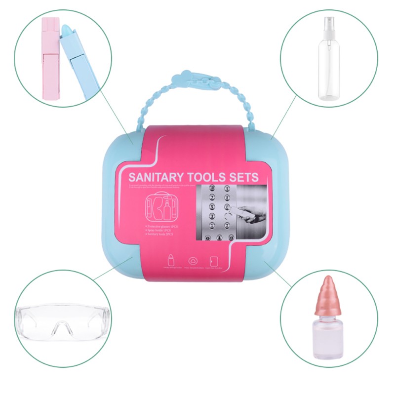 5-in-1 Portable Anti-Epidemic Door Disinfection Kit with Safety Tools