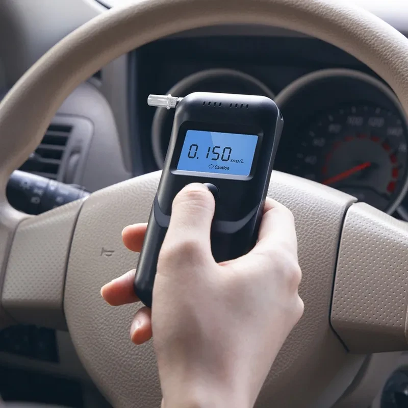 Portable Alcohol Tester – Breath Analyzer for Home & Driving Safety