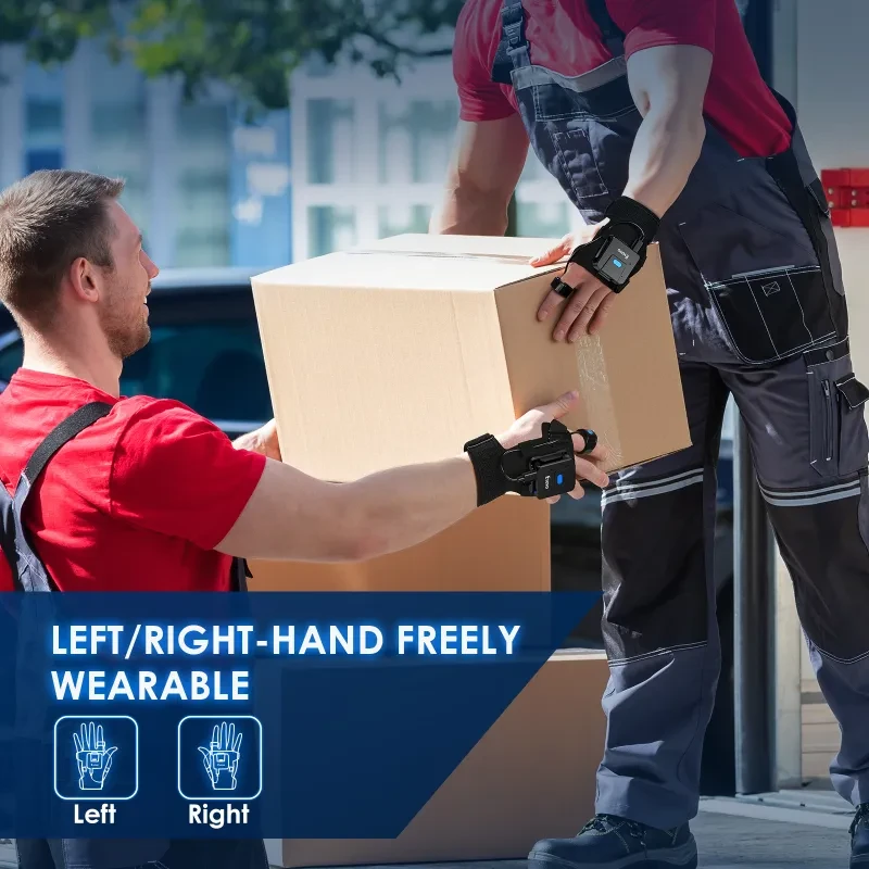 Portable 2D Bluetooth Barcode Scanner Gloves