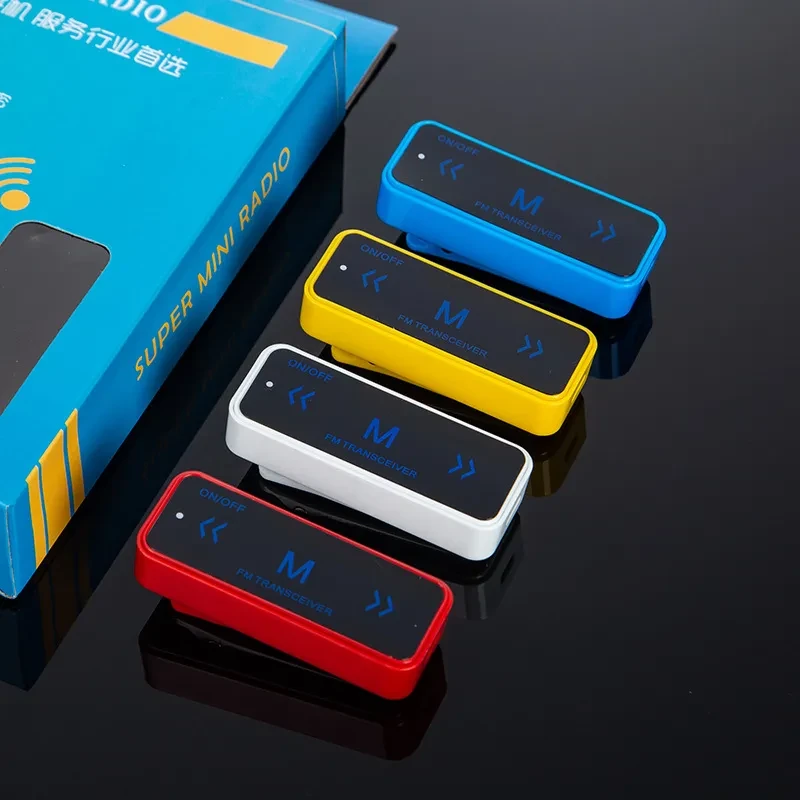 Mini Wireless Walkie-Talkies with Ear-Hook