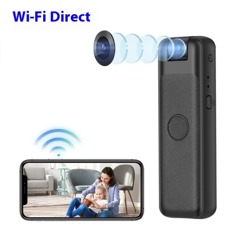 WiFi Back Splint Surveillance Camera – Hidden Spy Cam for Offices