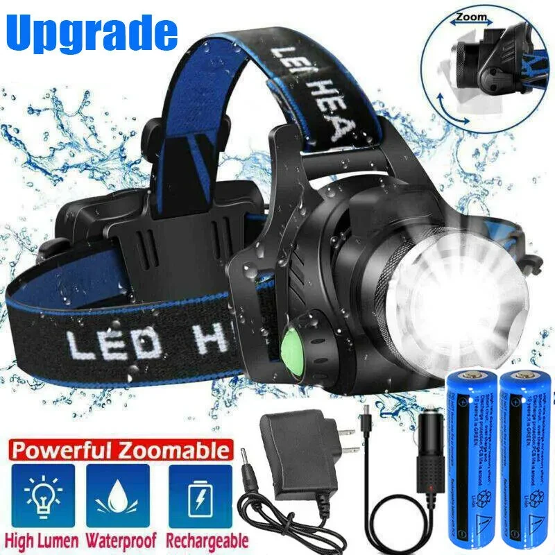 Rechargeable LED Head Torch