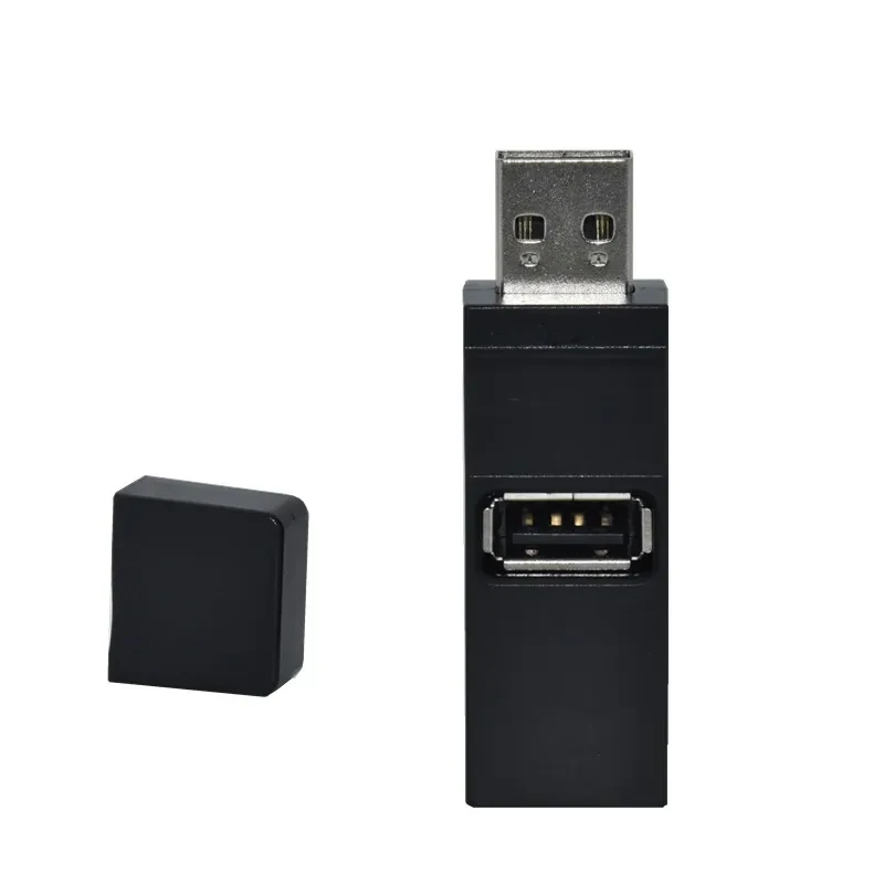 USB 2.0 Mini Portable Splitter – 4-Port High-Speed 480Mbps Hub