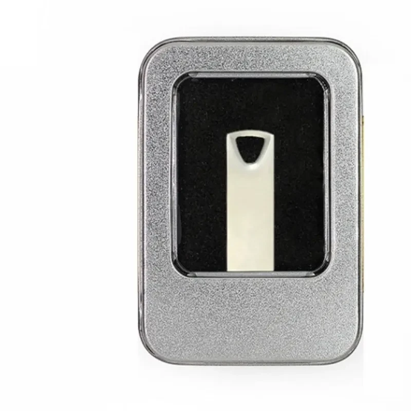 Silvery Metal USB Flash Drive