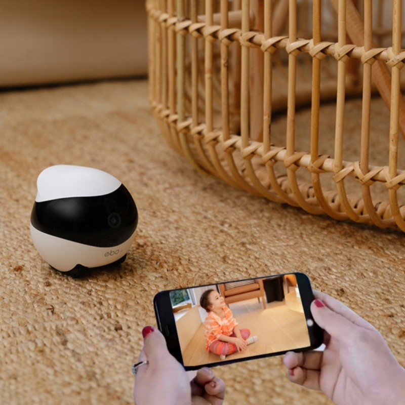 Smart Home Robot Camera – 1080p Mobile WiFi Security with Auto Docking