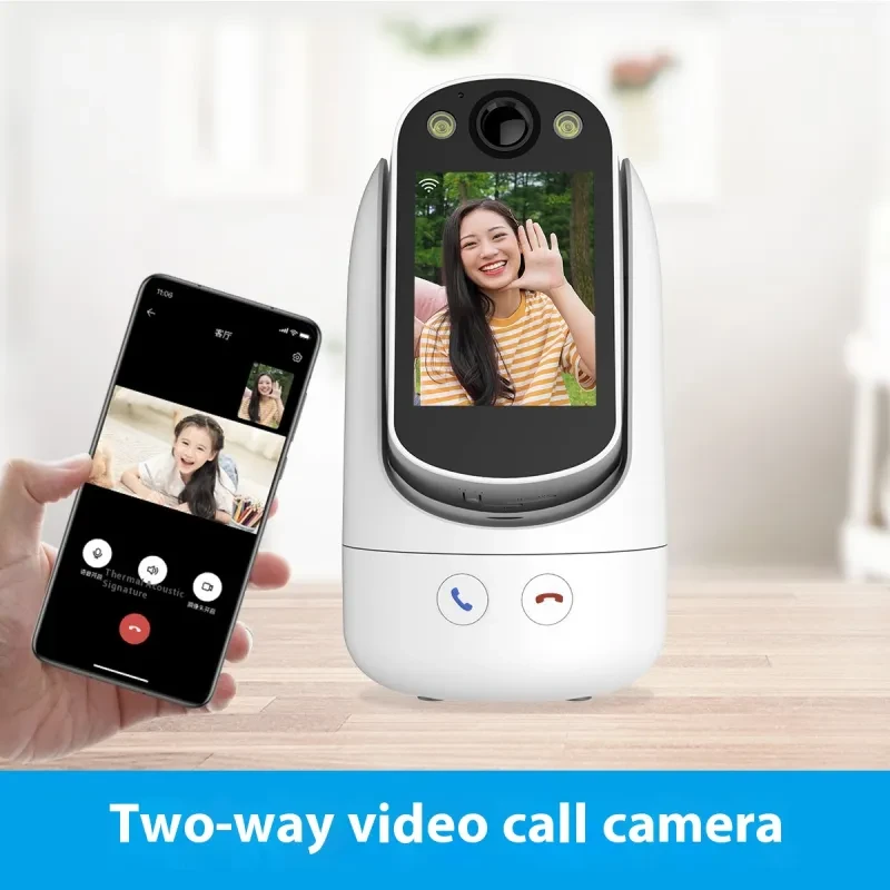 C20 Smart Surveillance Camera – 2-Way Video Call with 1080p & Screen