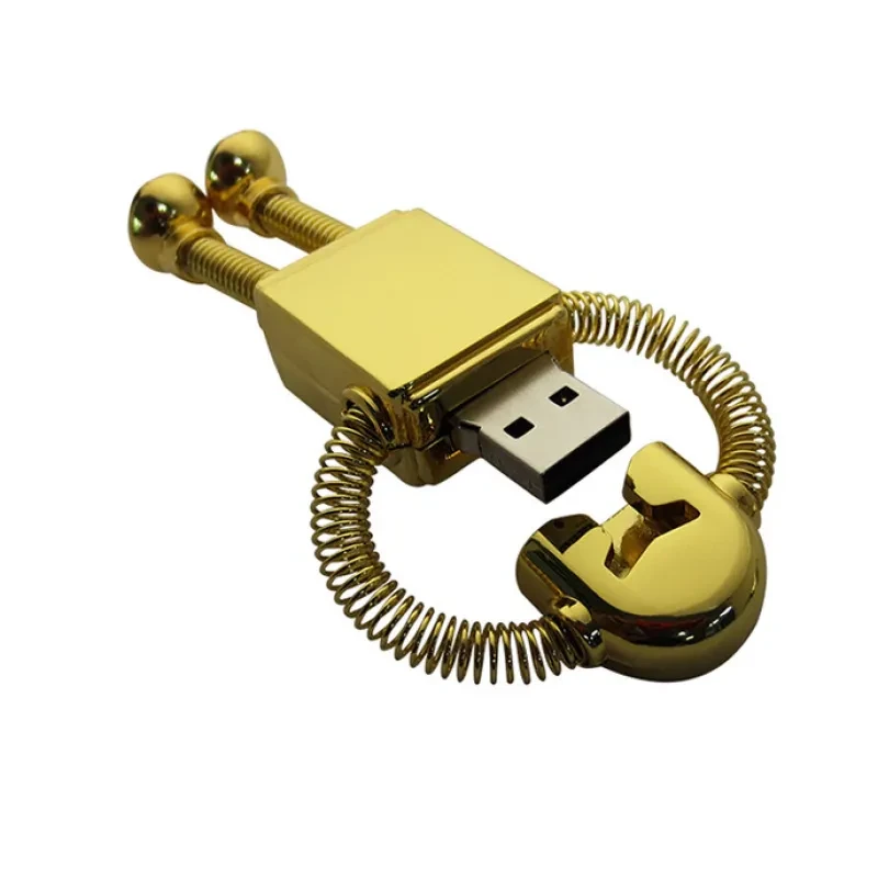 Metal Robot USB Drive – Zinc Alloy Springman U Disk
