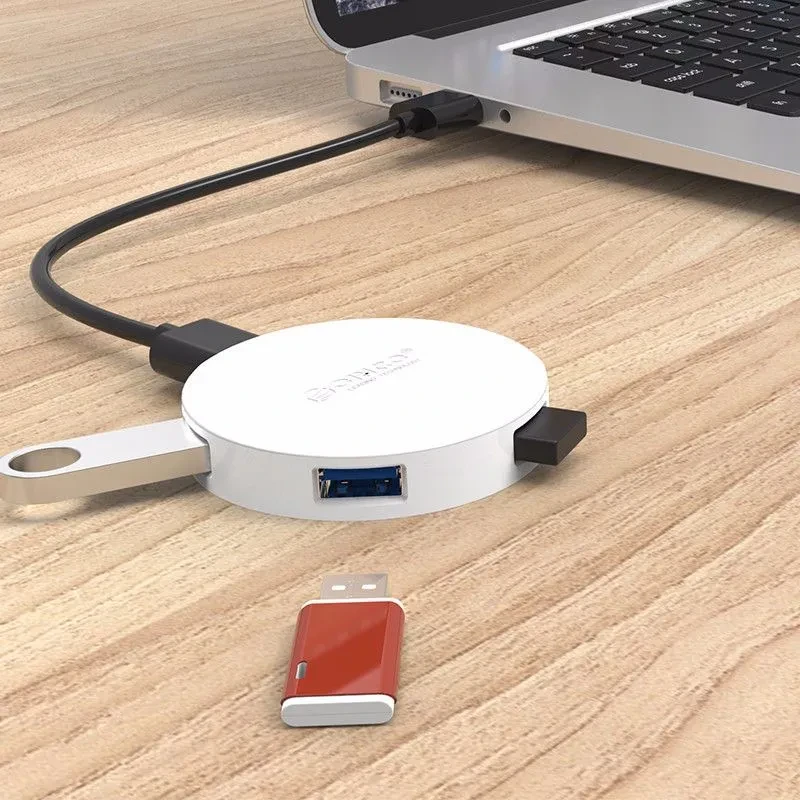 High-Speed ORICO USB Hub – 4 USB 3.0 Ports with OTG & Charging