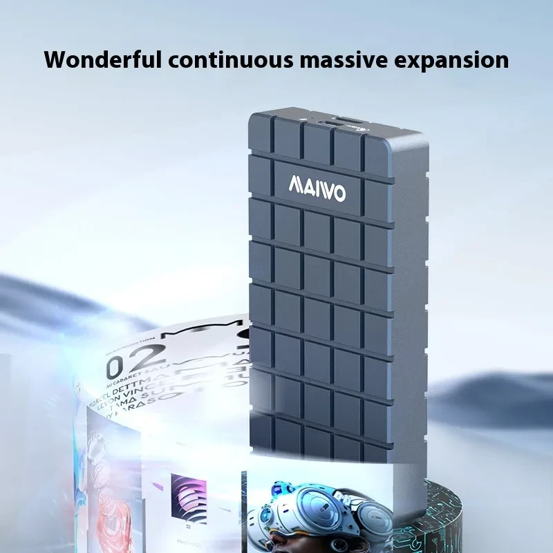 Ultra-Fast USB4 SSD Enclosure – 40Gbps Aluminum Drive Case