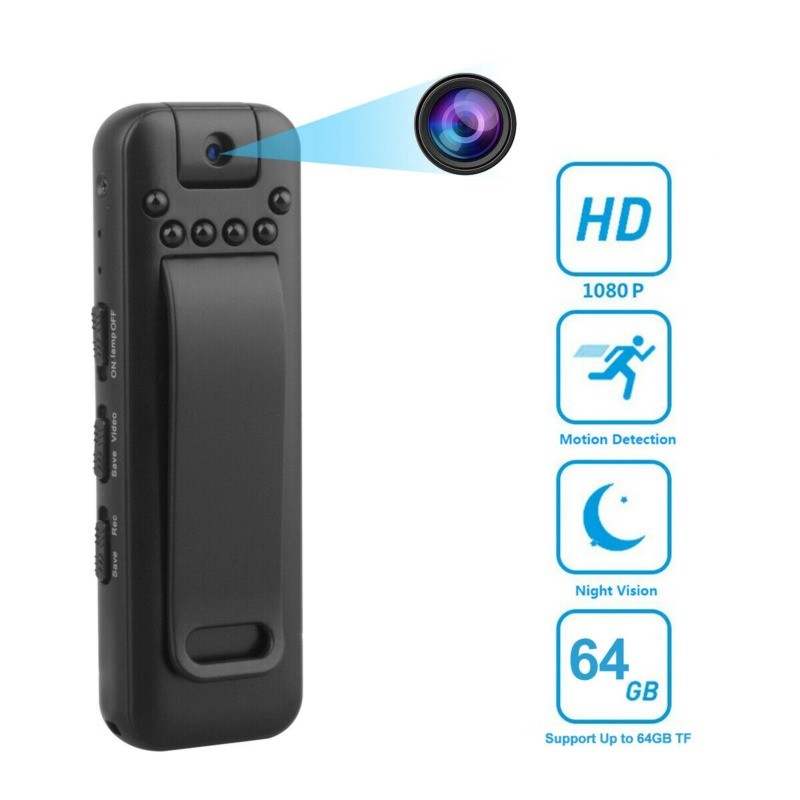 HD Portable Sports Camera with Night Vision & Recording Function