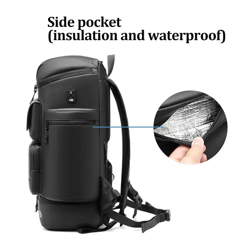 Mens Large Waterproof Shoulder Bag – Outdoor Travel & Business