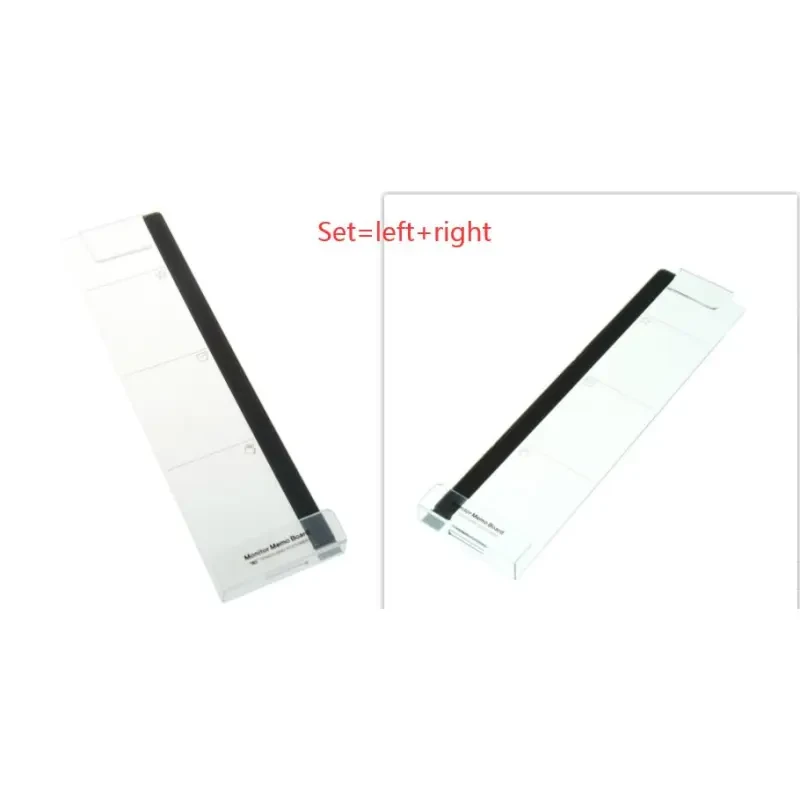 Acrylic Monitor Memo Board – Transparent Sticky Note Holder