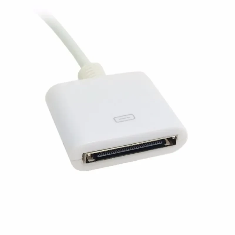 30-Pin to USB Female Adapter Cable β Data Transfer for iPad iPhone