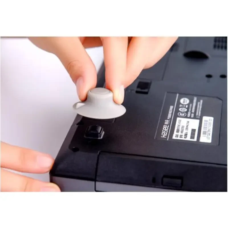 Mini Laptop Cooling Stand – 4PC Non-Slip Heat Reduction Pads