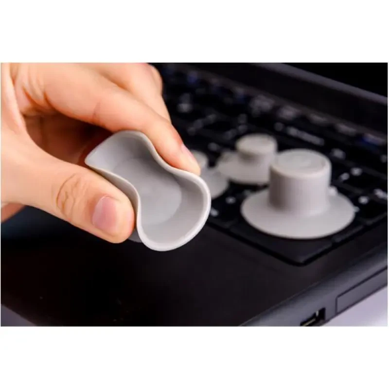 Mini Laptop Cooling Stand – 4PC Non-Slip Heat Reduction Pads
