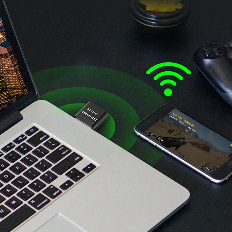 2-in-1 USB WiFi & Bluetooth Adapter