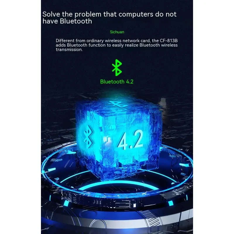 2-in-1 USB WiFi & Bluetooth Adapter