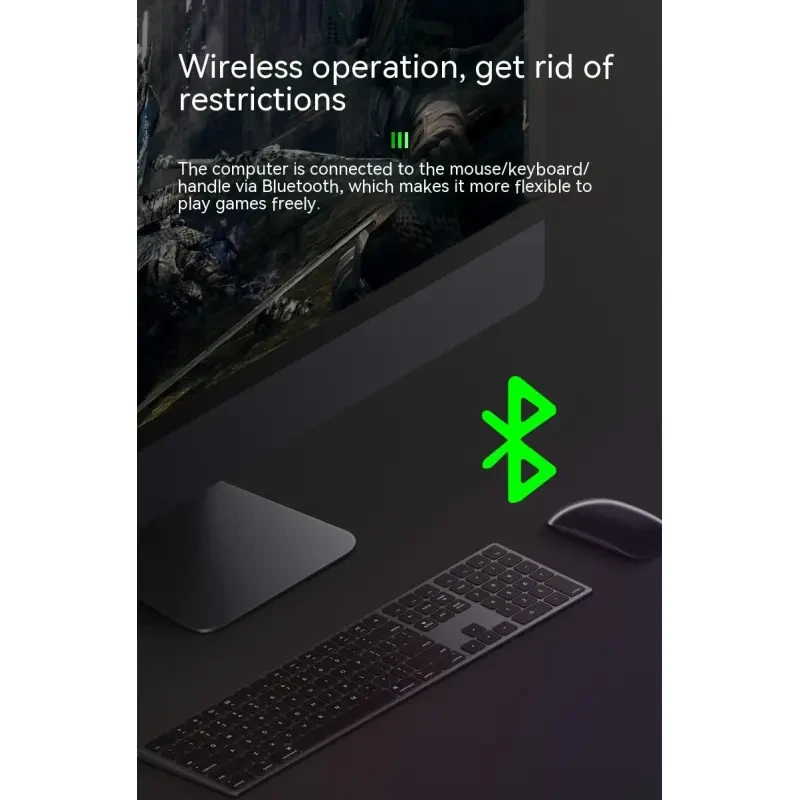 2-in-1 USB WiFi & Bluetooth Adapter