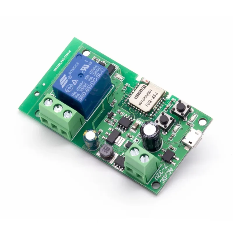 USB WiFi Relay Board – Smart Remote 1CH Switch 7–32V