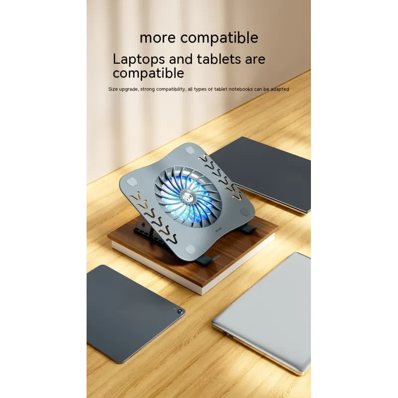 Portable Folding Laptop Cooling Stand – Adjustable Radiator Base