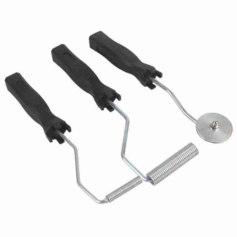 3 Pcs Fiberglass Laminating Roller Kit
