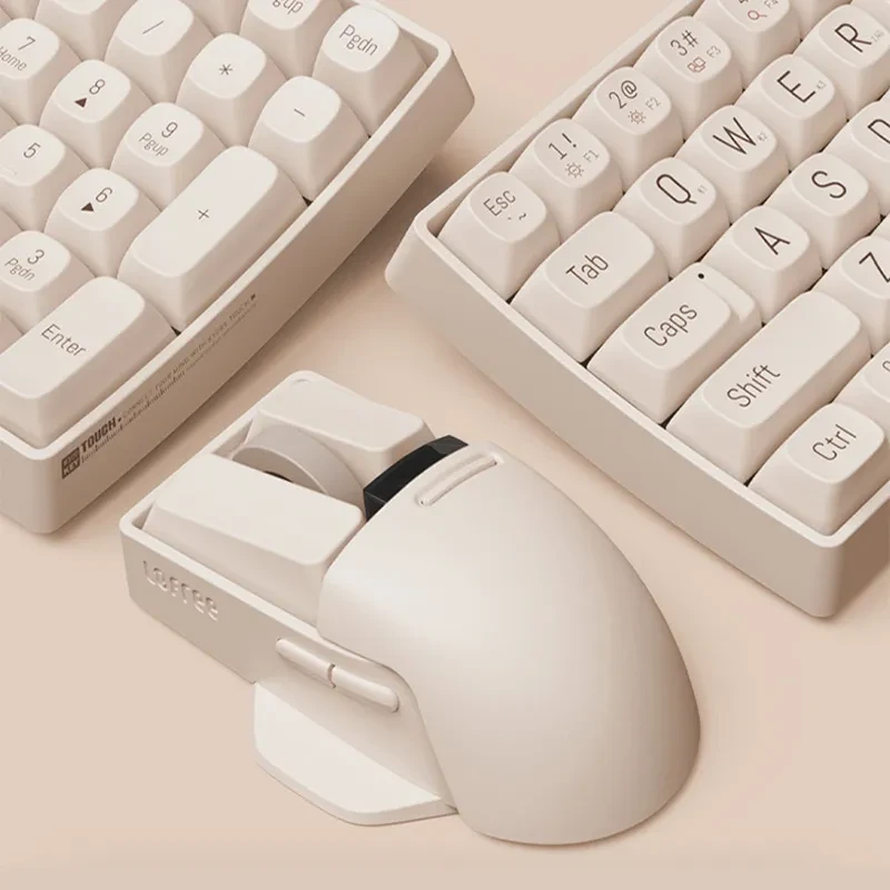 Xiaoqiao Wireless Mouse – 3-Mode 4000DPI Ergonomic 7-Button Mouse