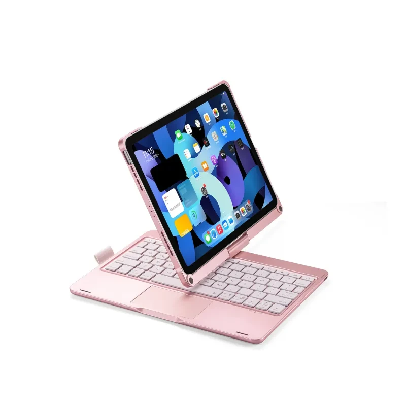 360° Rotating Bluetooth Keyboard for iPad Air/Pro with Touchpad