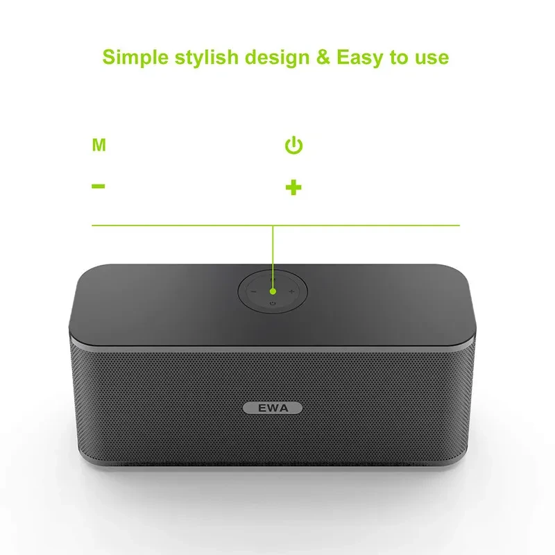 High Bass Bluetooth Speaker β Stereo Sound with Subwoofer