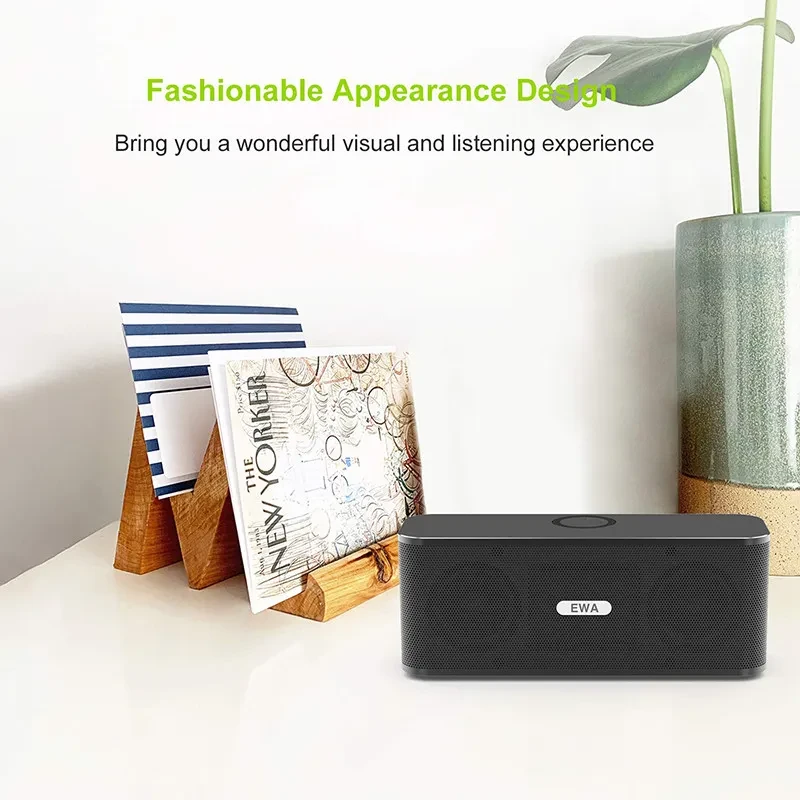 High Bass Bluetooth Speaker β Stereo Sound with Subwoofer