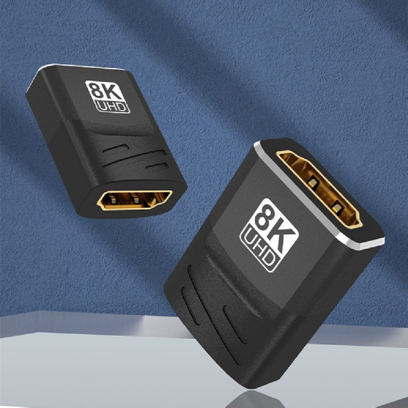 8K HDMI Interface Converter Male to Female for Laptop, Monitor, TV