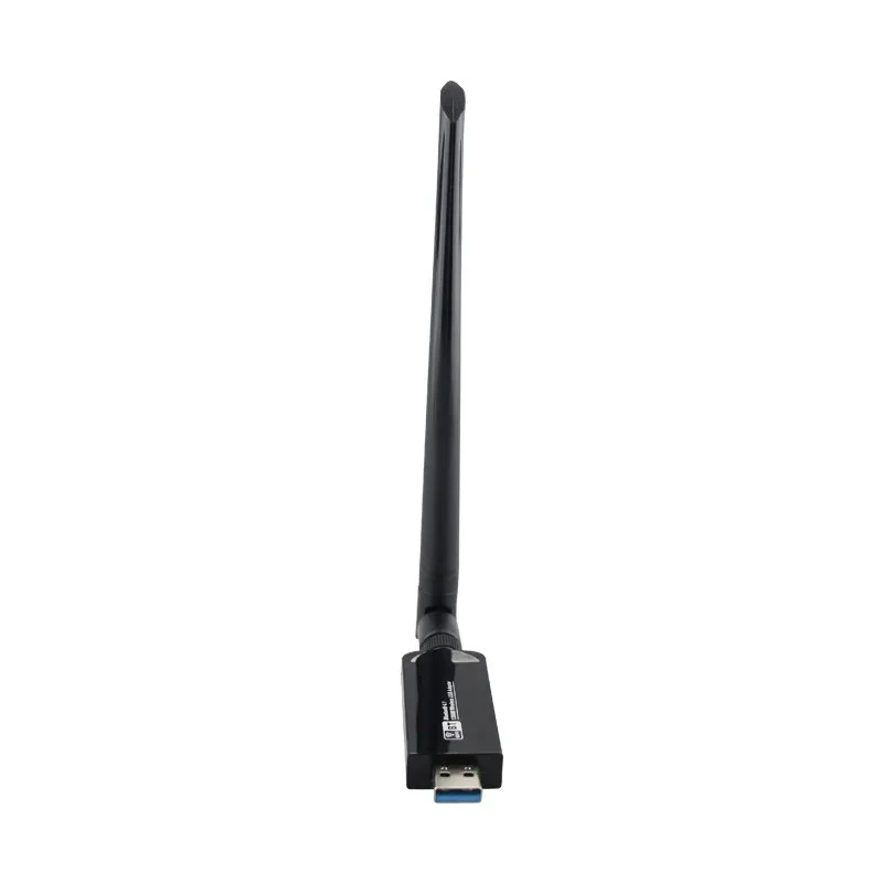 W97L 1200Mbps Dual Band WiFi Bluetooth USB Adapter – 5dBi Antenna