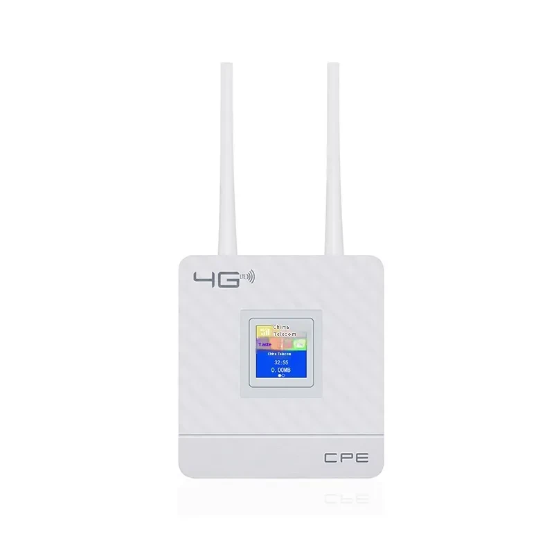 LTE Router for Home & Office – Dual Antenna Shared Display WiFi