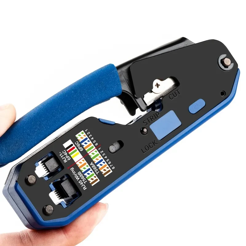 RJ45 Network Crimper & Cable Stripper