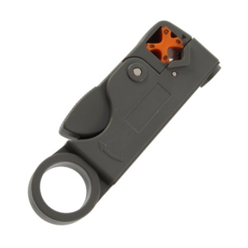 Rotary Coax Cable Cutter & Stripper – Easy Spin Coaxial Tool