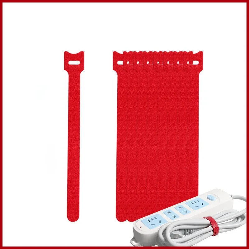 Velcro Cable Organizer Straps – Reusable Wire Ties for Cables
