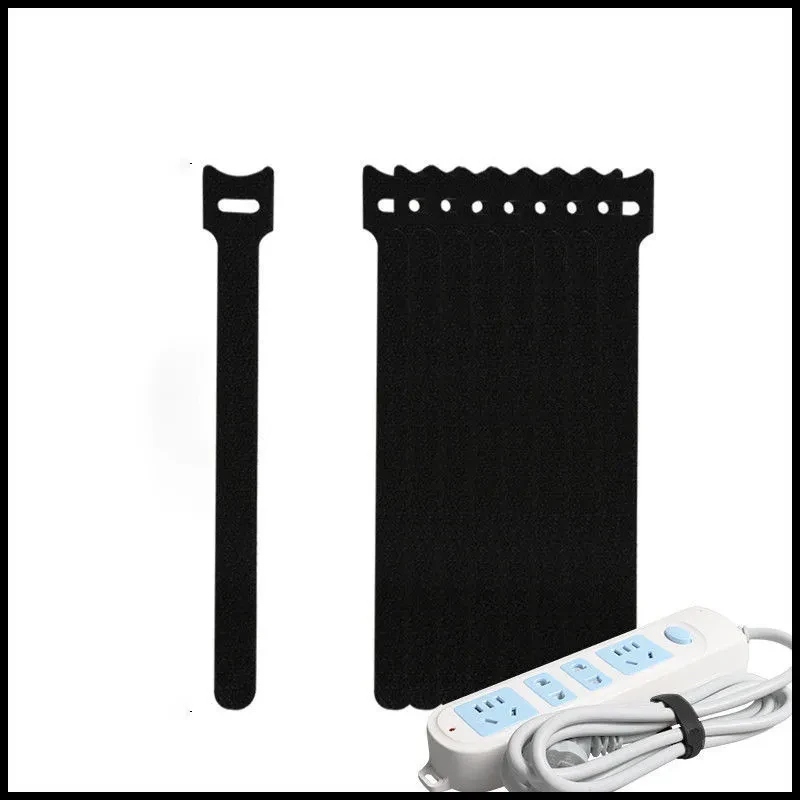 Velcro Cable Organizer Straps – Reusable Wire Ties for Cables