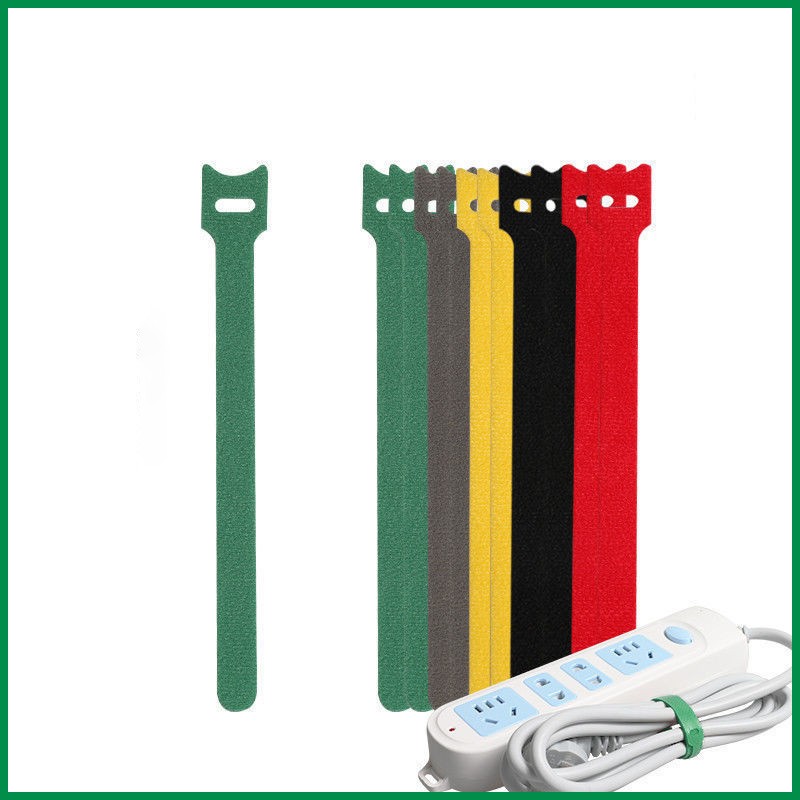 Velcro Cable Organizer Straps – Reusable Wire Ties for Cables