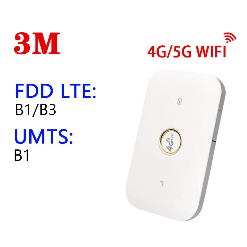 4G LTE Portable WiFi Router – SIM Slot Hotspot for Home or Car