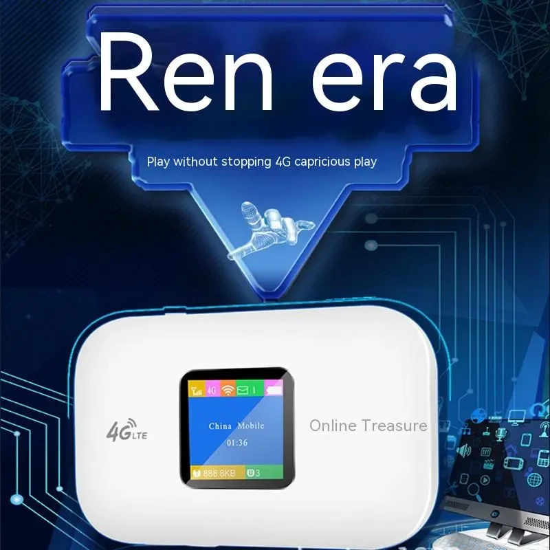 4G Portable WiFi Router – Vehicle-Mounted Mobile Network Hotspot