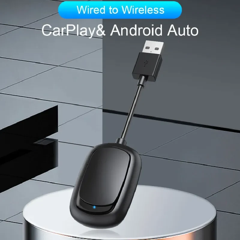 2-in-1 Wireless CarPlay & Android Auto USB Adapter β Easy Setup