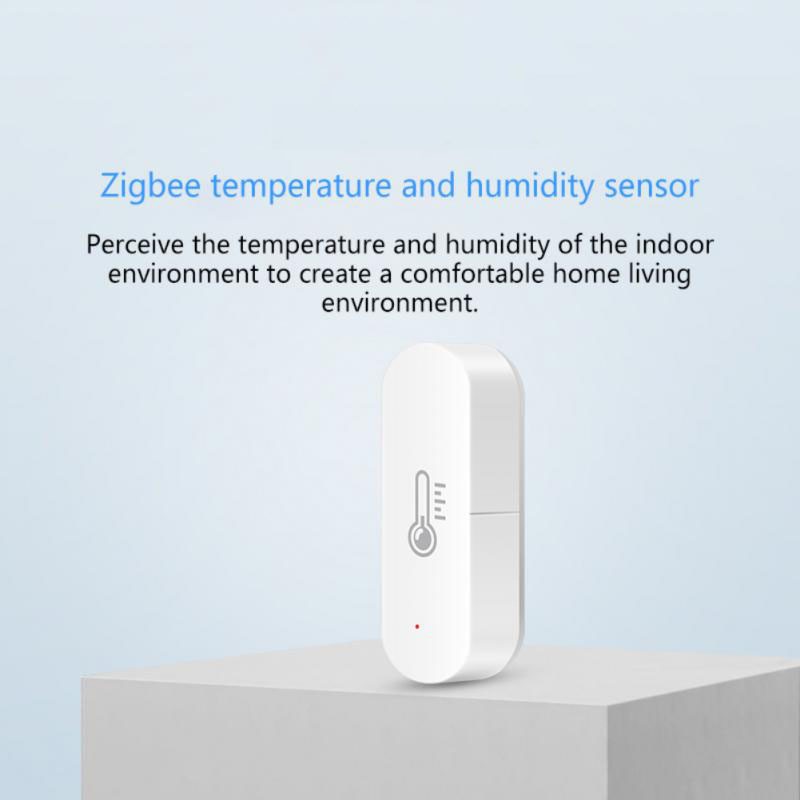 Smart WiFi Zigbee Hygrometer – App & Alexa Voice Control
