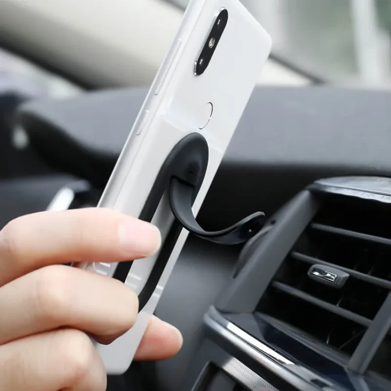 Anti-Slip Silicone Phone Holder – Stable Desktop Stand, No Fall-Off