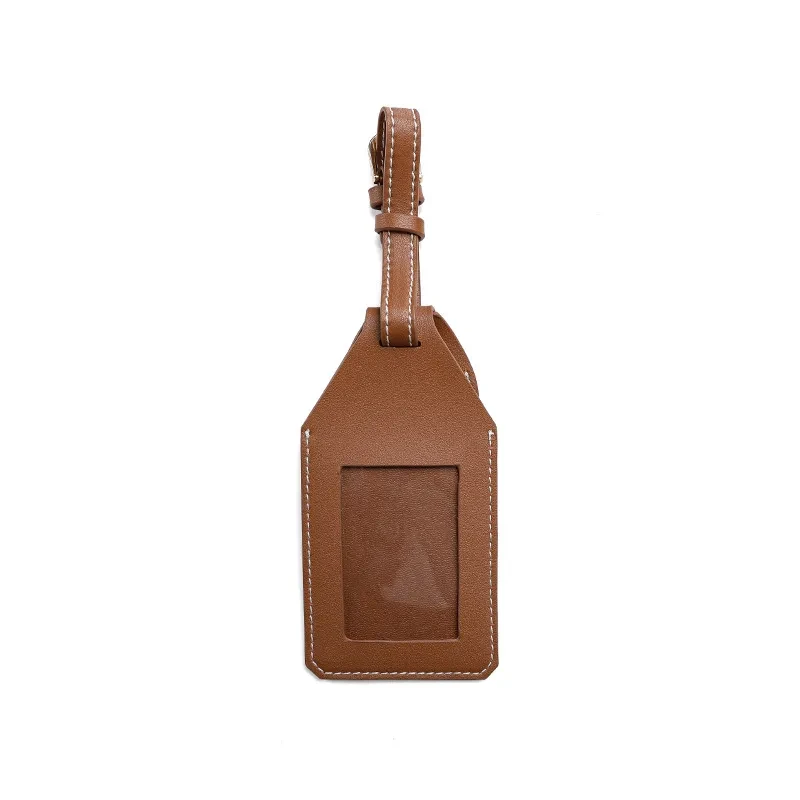 Luggage Tag Tracker Protective Cover PU PVC Travel Case Holder